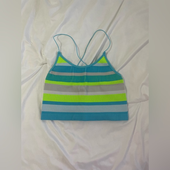 Blue/Yellow/White Tank - Picture 1 of 2